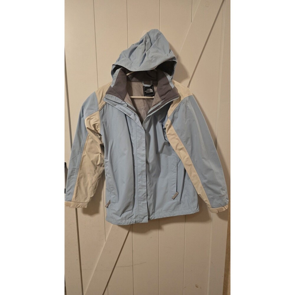 THE NORTH FACE Hooded Hyvent Raincoat Kid's Girl's Jacket Size XL